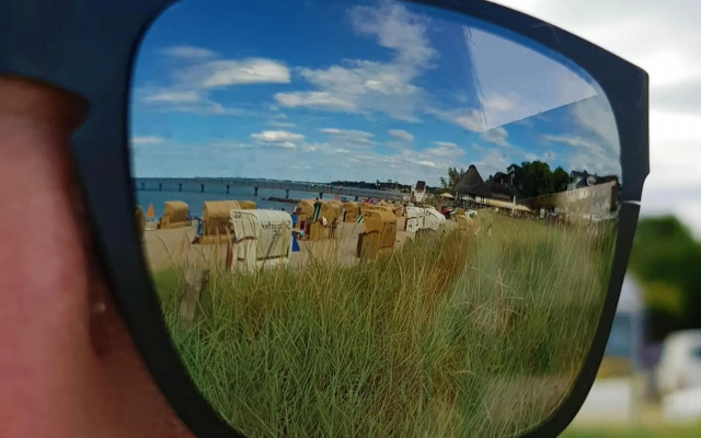 Ferienhaus mit großem Garten in Strandnähe