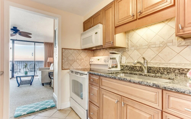 Beach-front Condo with Private Balcony