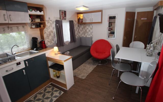 mobil home camping la lande