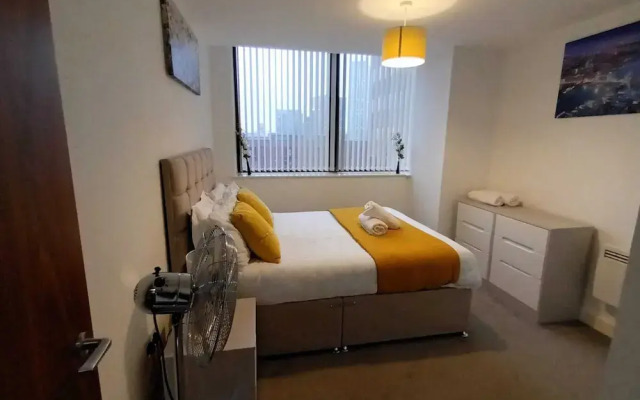 Broad St - 1 Bedroom - 1 Bathroom - Free Parking