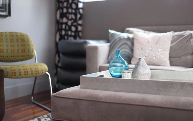 Modern Blue Ultra Chic Nashville Retreat