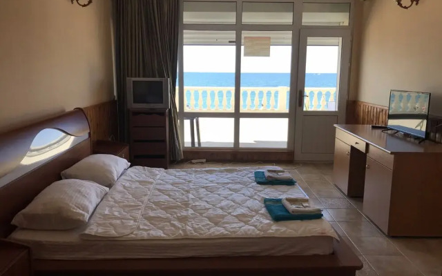 Sea outside window