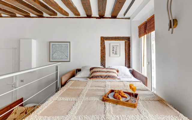 Elegant Studio in Le Marais - Sleeps 4