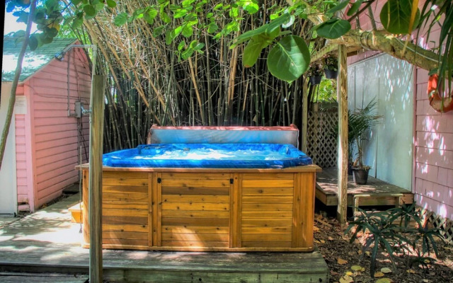 Shaded Beachtown Vacation Estate (102-22)