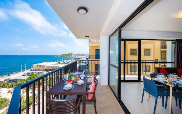Islet Seafront Apartment Corner Terrace