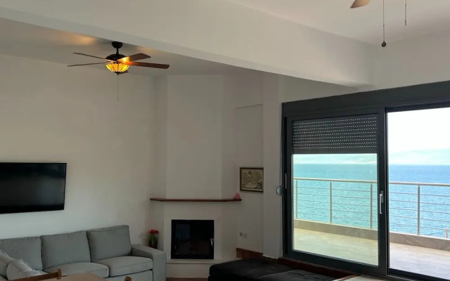 Villa Christina Asproneri With Panoramic Sea View