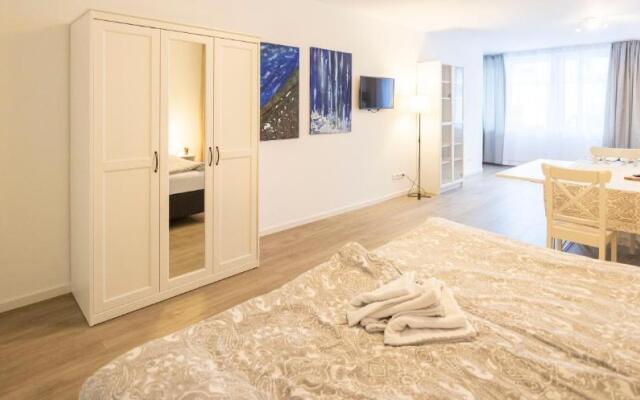 City Apartment Küche Bad im Zentrum Ravensburgs A06