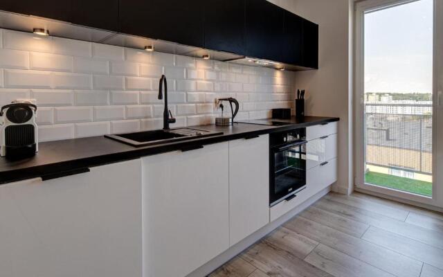 M.H. Black & White Apartment Szczecin