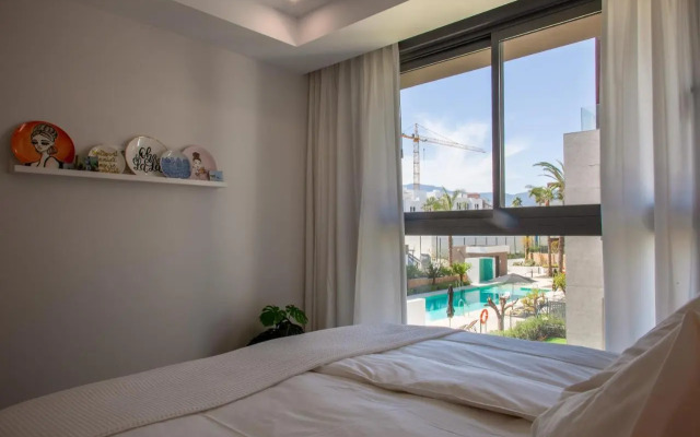 Luxury holiday apartment with 2 bedrooms in Cancelada
