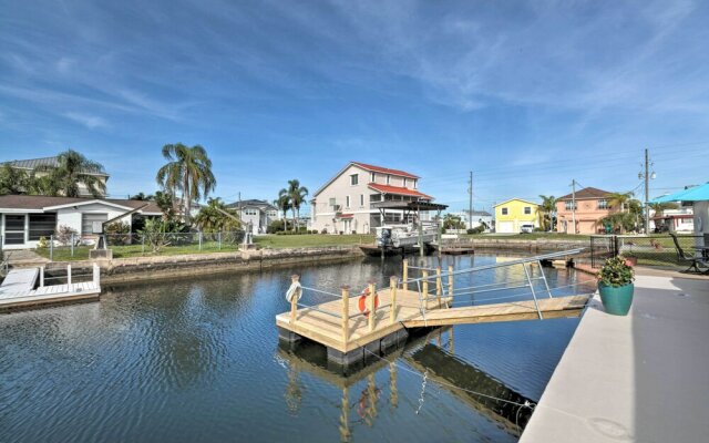 Canalfront Home w/ Dock & Access to Gulf of Mexico