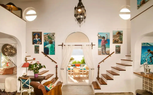 Casa Azul Villa - Seafront Getaway in Kalymnos