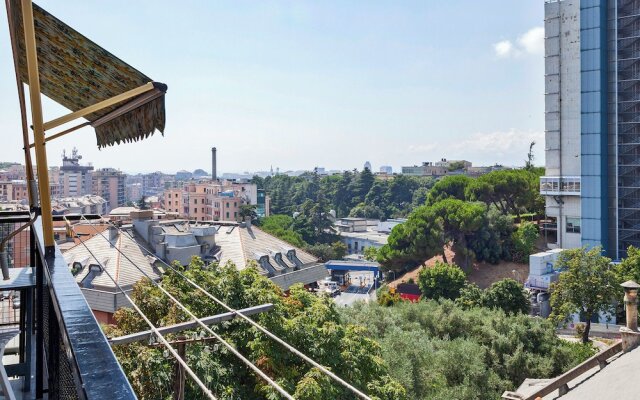 Golden skyview from San Martino