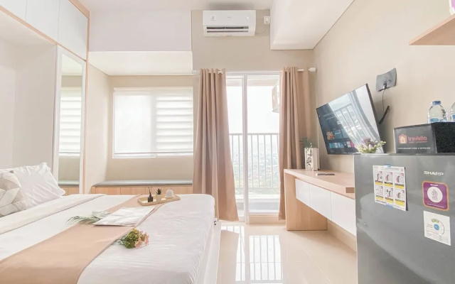 Soft Ivory Studio At Royal Sentul Park Apartment – Guest Rooms – Kadumangu