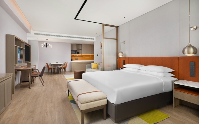 Home2 Suites by Hilton Yinchuan Xingqing – Guest Rooms – Yinchuan
