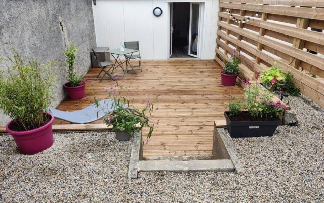 Joli appartement avec jardin-terrasse privé