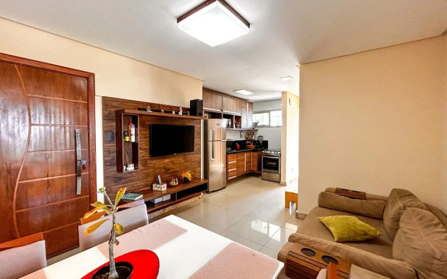 Apto Aconchegante c Wifi Ar-condicionado e Garagem