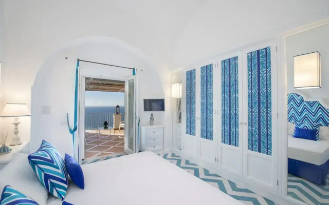 Exclusive Villa in Praiano with Pool & View