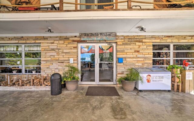 Rustic Dog-friendly Cabin w/ Deck & Fire Pit!