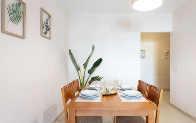 Acogedora vivienda vacacional Caletillas Piscina y WIFI