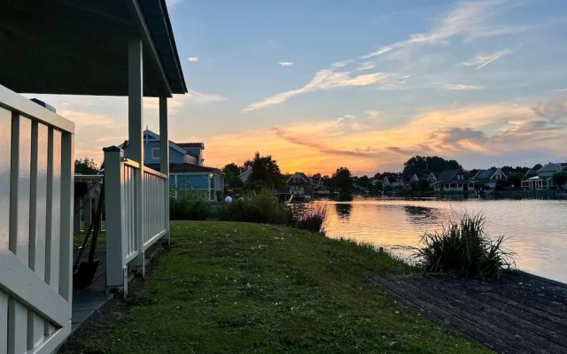 Bungalow in Holland by Water With Sauna