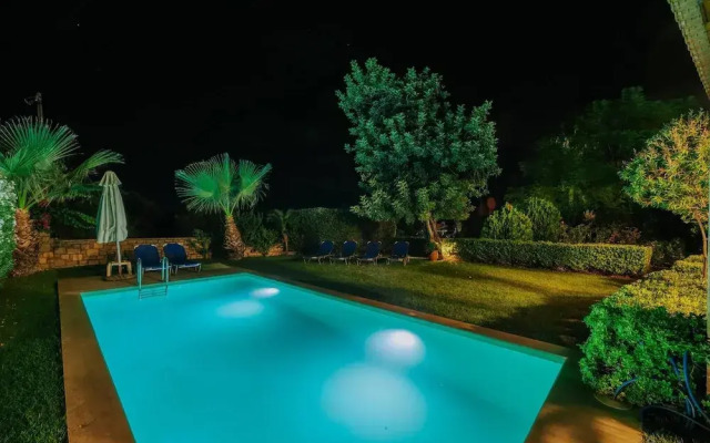 Villa Arianna With Breathtaking View Near Rethymno