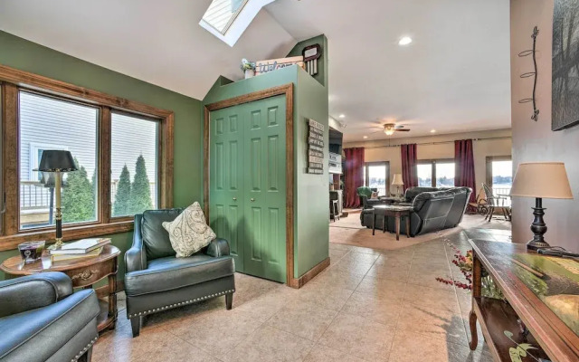 Linden Lakefront Hideaway w/ Dock & Private Beach!