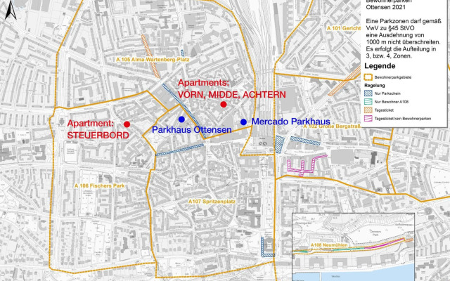 URBAN STAY Hamburg - Apartments Mitten im Herzen von Ottensen