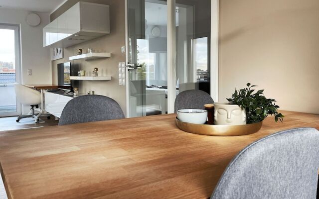 Modernes Apartment über den Dächern von Osnabrück