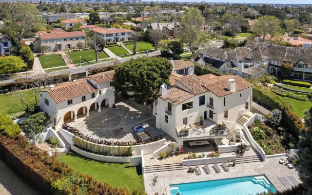 Howard Hughes Estate - Spanish Revival Gem w/ Pool, Wine Cellar & Guest House