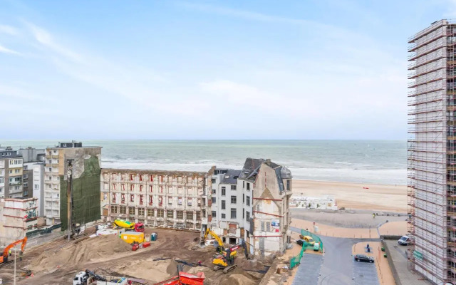 Luxueuze vakantiestudio met zeezicht en terras in Oostende