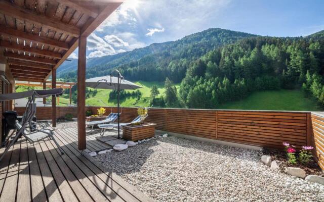 Pritscheshof Ferienwohnung Terrasse