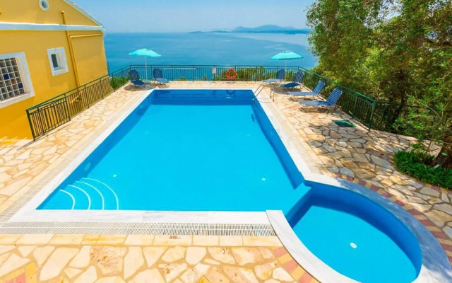Kalithea Large Private Pool Walk to Beach Sea Views A C Wifi - 363