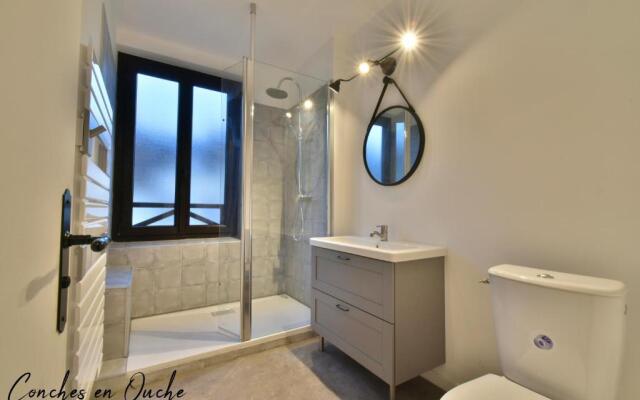 Hyper-centre de Conches-en-Ouche.