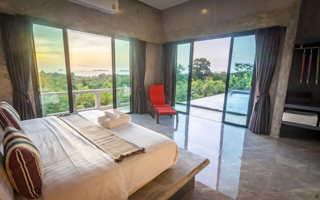 Seaview Villa 10 Minutes Walk From The Beach - Vision Lanta