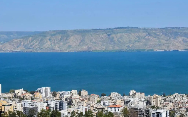 Sea of Galilee Tiberius apartment with panoramic sea view