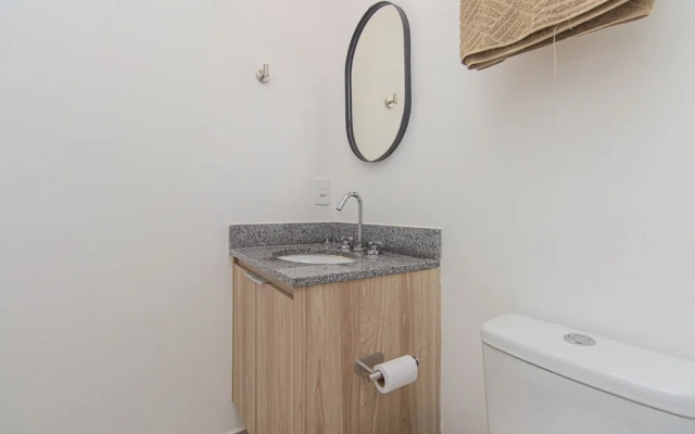 Studio com Varanda e Academia pr Ximo ao Metr