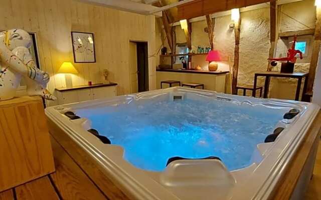 Le Mas de Rigoulac chambre BULLE