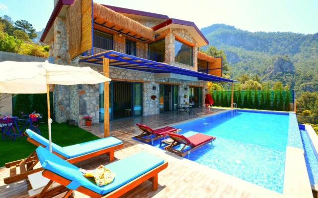 Villa Monte Telmossos With Private Pool, Jakuzzi and Sea View
