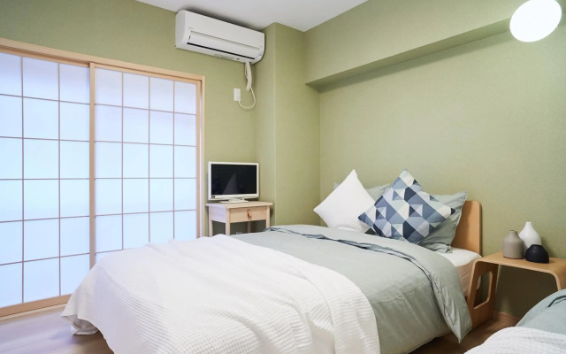 Designer's Apartment 2 bedrooms Shin-Okubo Sta（3）min　和風
