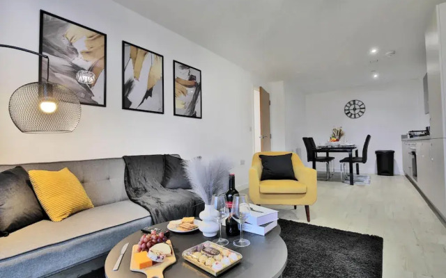 Manchester - 2-bed Apartment - Sleeps 4 - Wifi