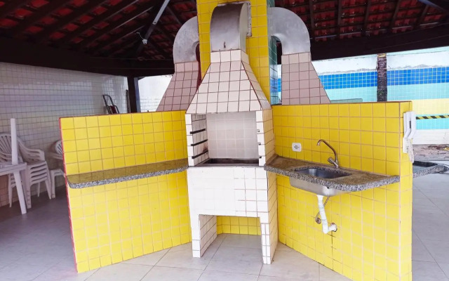 Ubatuba-Praia Grande 3 ar, vista mar, 100 m praia