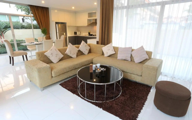 AnB-Glass House pool villa-3BR close to Jomtien beach