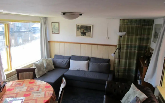 Houseboat under the Mill