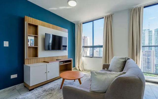 w Comfy 1BR w Great View in Calle 50