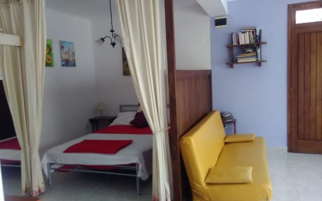 Huge terrace with sea view of the bay