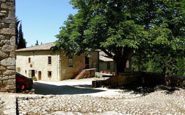 Vintage Castle in Monteriggioni Tuscany near Forest