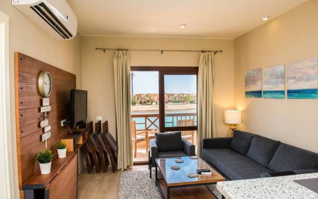 El Gouna Luxurious 2BR + Pool, Lagoon view in Sabina