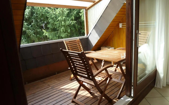 Helle 70 qm Ferienwohnung mit herrlichem Blick