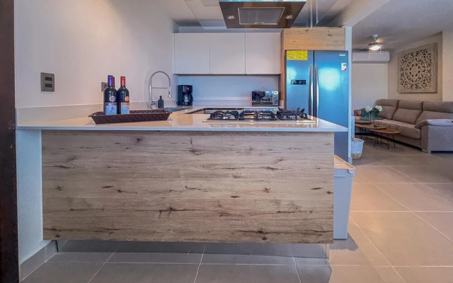 Beach Vacation at This Modern Apartment