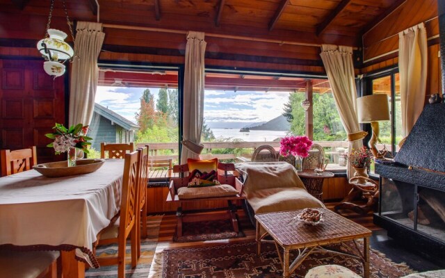 Casa Campestre frente al Lago Calafquén